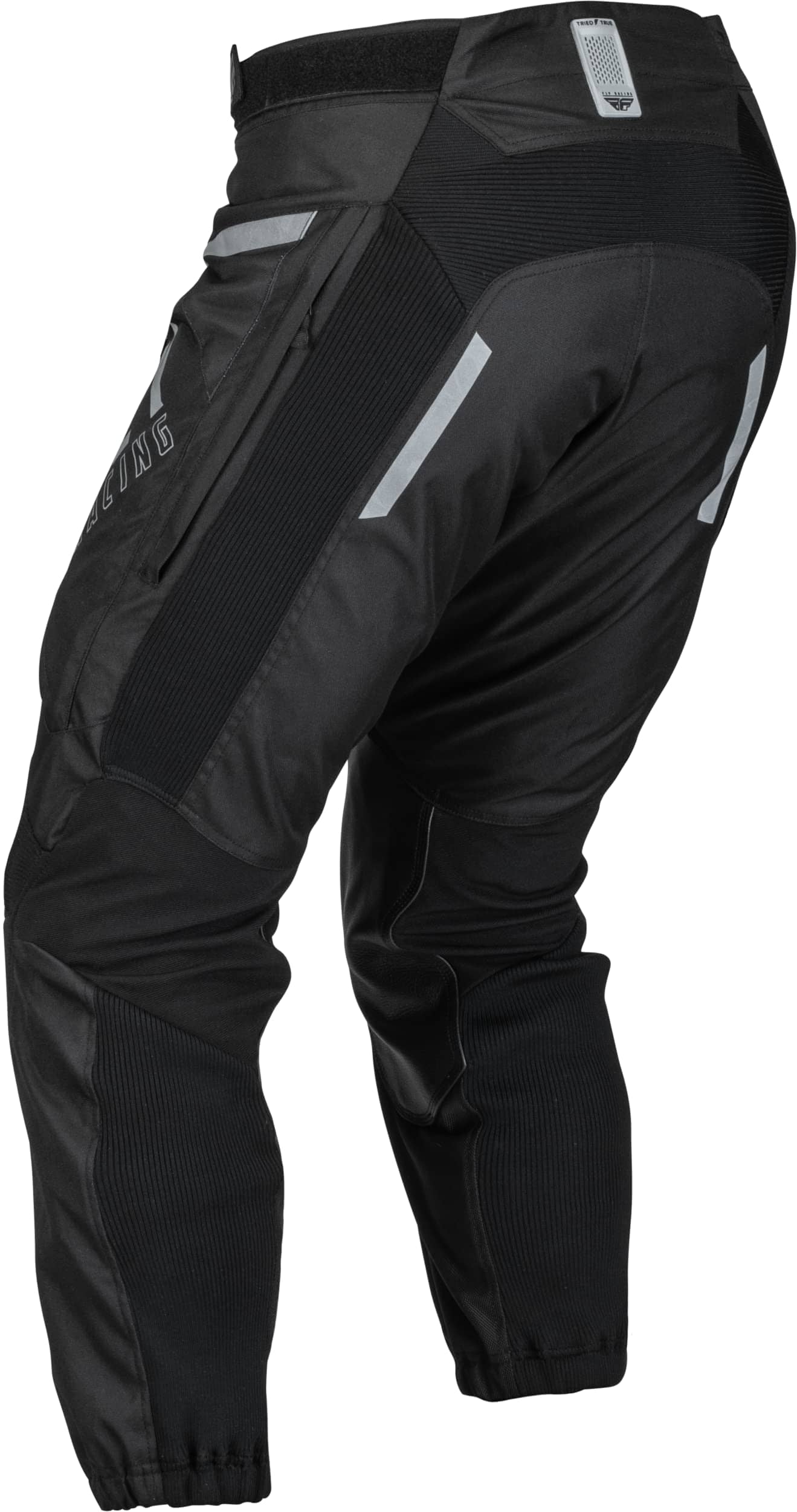 Pantalones de Patrulla para Adultos Fly -Negro/Blanco - Imagen 3