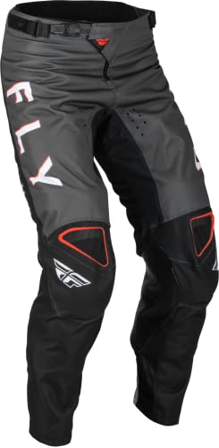 Pantalones Fly Racing 2023 Adult Kinetic Kore (Negro/Gris,