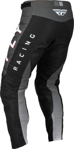 Pantalones Fly Racing 2023 Adult Kinetic Kore (Negro/Gris, - Imagen 3