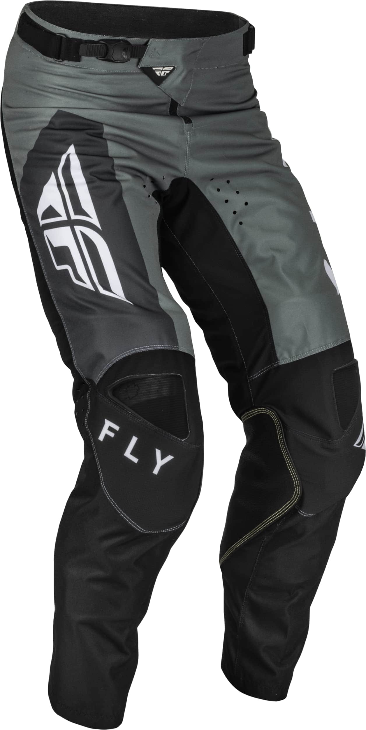 Pantalones Fly Racing 2023 Adult Kinetic Jet (Gris/Gris