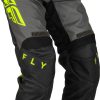 Pantalones Fly Racing 2023 adultos F-16 (Negro/Gris/Hi-Vis,