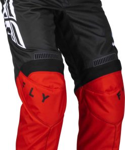 Pantalones Fly Racing 2023 Adultos F-16 (Rojo/Negro/Blanco,