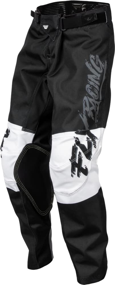 Pantalones Fly Racing 2023 Youth Kinetic Khaos -Gris/Negro/B - Imagen 5