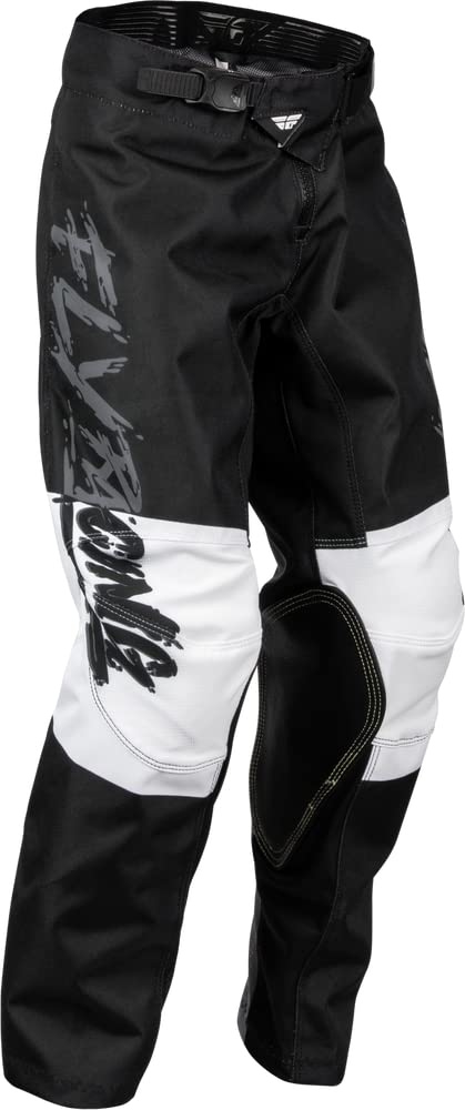 Pantalones Fly Racing 2023 Youth Kinetic Khaos -Gris/Negro/B