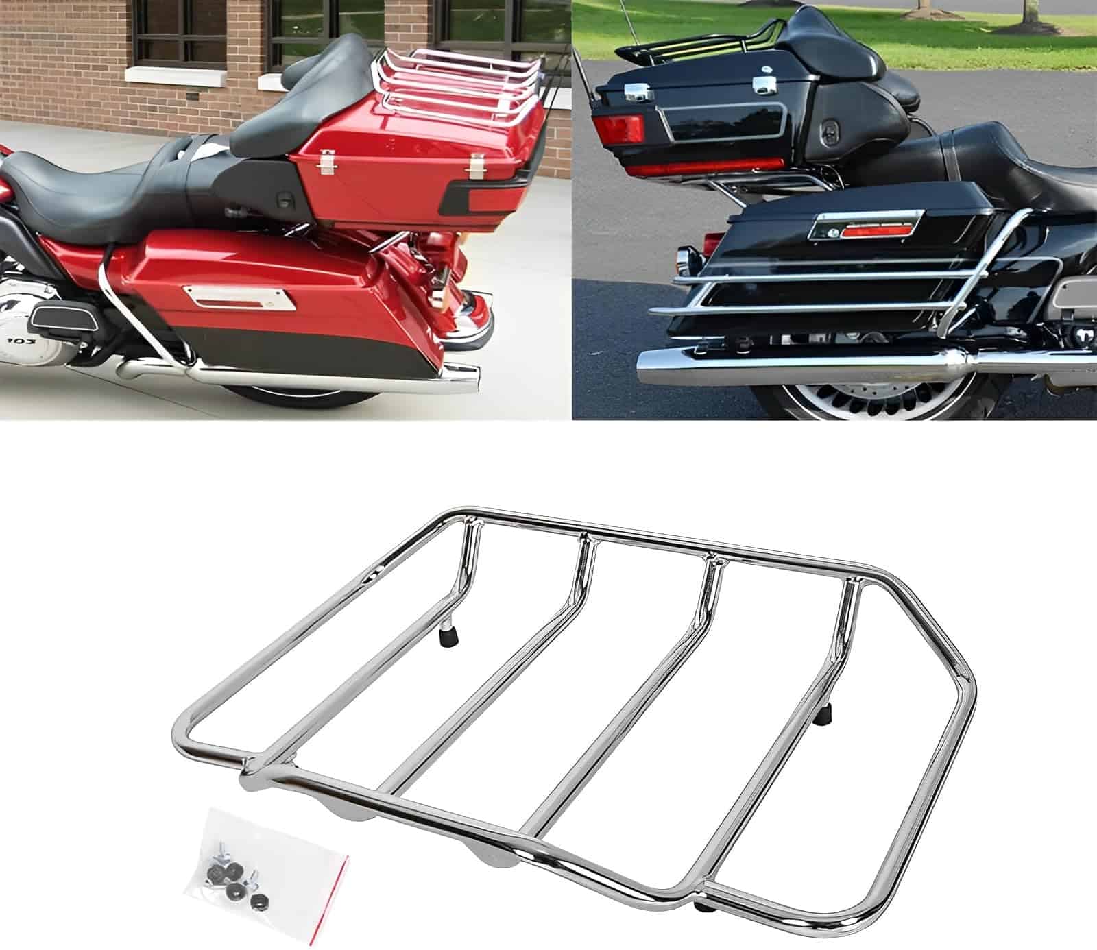 VPZMT Portaequipajes para Tour Pack Trasero Rejilla Trasera - Imagen 3