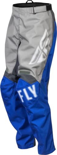 Pantalones Fly Racing 2023 Juvenil F-16 (Gris/Azul, 26) - Imagen 5