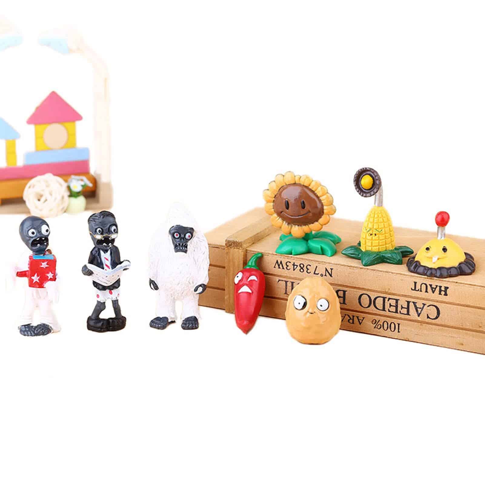JHESAO 22 PCS Plants PVZ Set de Juguetes Figuras de Zombies - Imagen 7