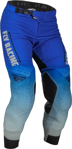 Pantalones Fly Racing 2023 Adult Evolution DST (Azul/Gris,