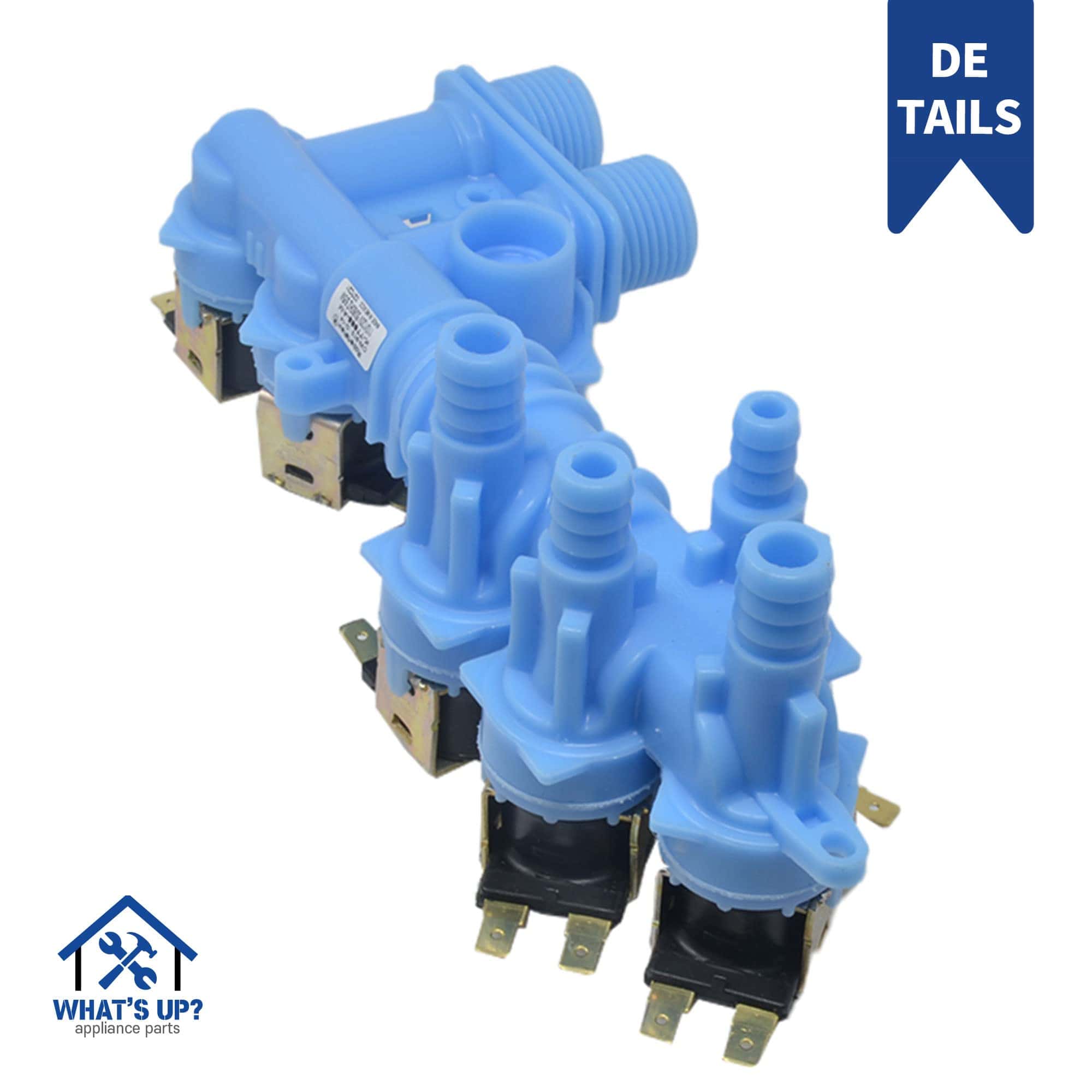 Válvula de Entrada de Agua para Lavadora What's Up? - Imagen 4