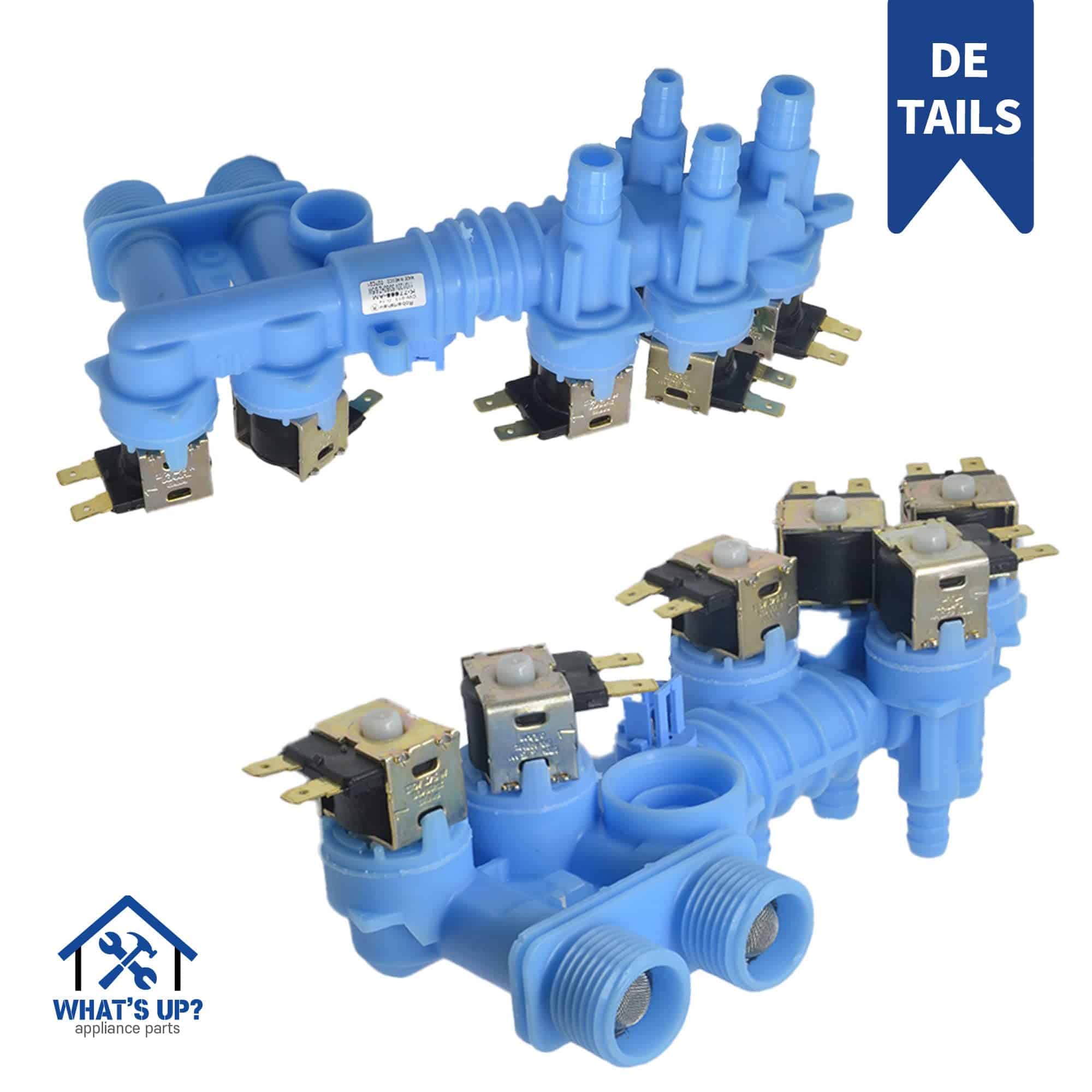 Válvula de Entrada de Agua para Lavadora What's Up? - Imagen 5