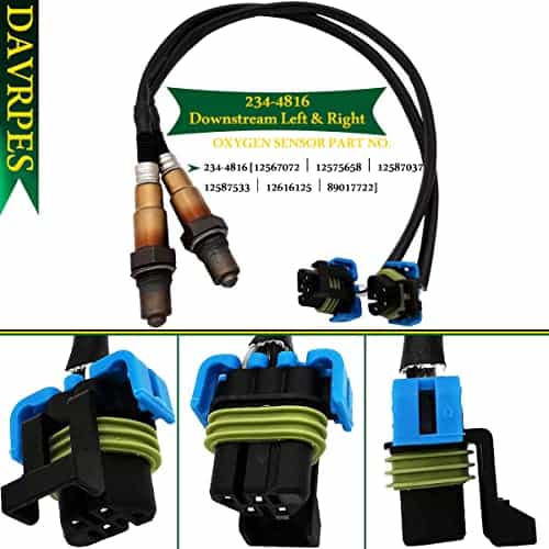 DAVRPES 4PCS 234-4815 234-4816 Sensor de oxígeno arriba y - Imagen 5