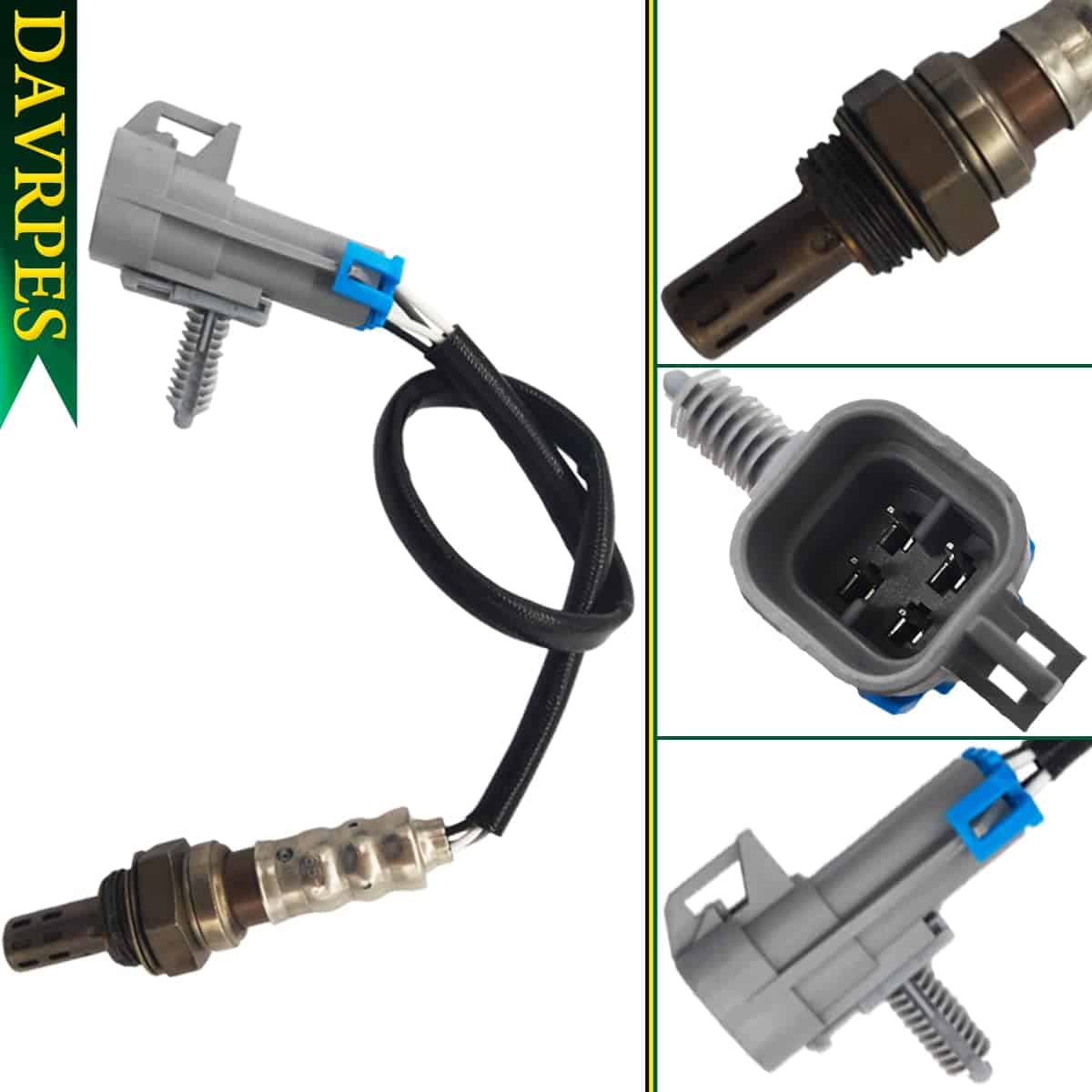 Sensor de oxígeno DAVRPES 3PCS 234-4343 Arriba y Abajo para - Imagen 3