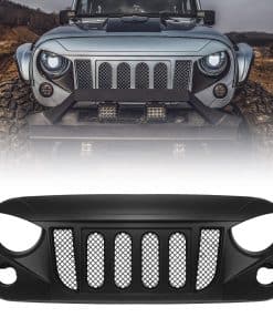 Rejilla Delantera DKMGHT con Rejilla de Malla Color Negro