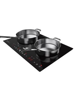 Placa de inducción Doumigo, 120V 2 quemadores Estufa