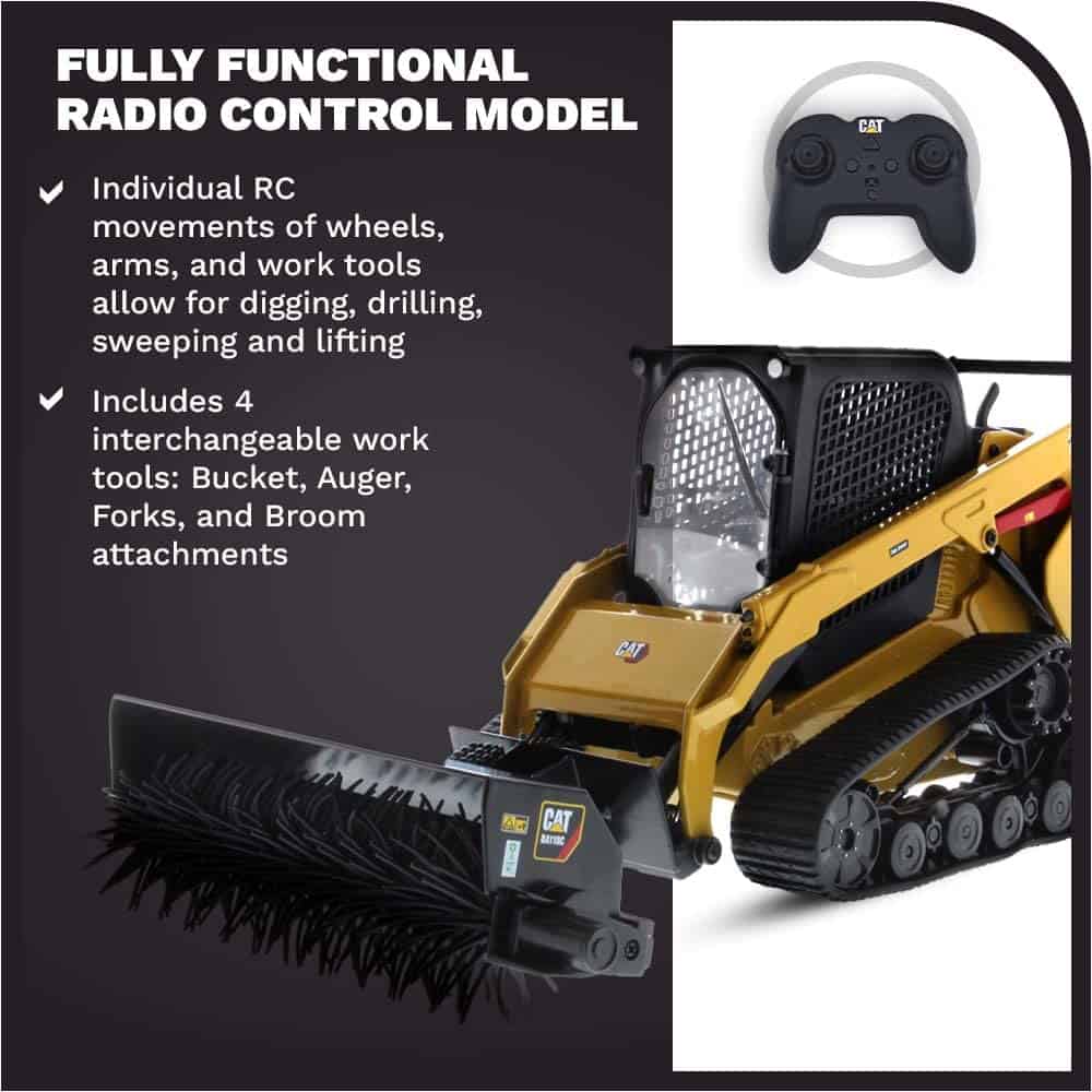 Diecast Masters RC Cat 297D2 Multi Terrain Loader | Loader - Imagen 5