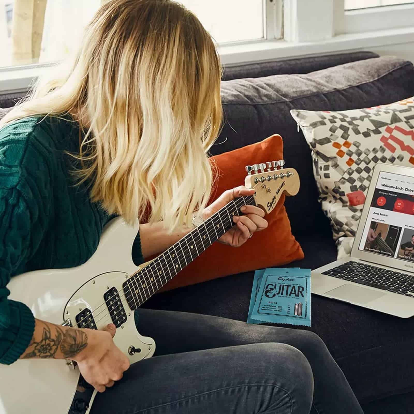 Cuerdas de Guitarra Eléctrica POGOLAB - Set de 6 Cuerdas - - Imagen 3