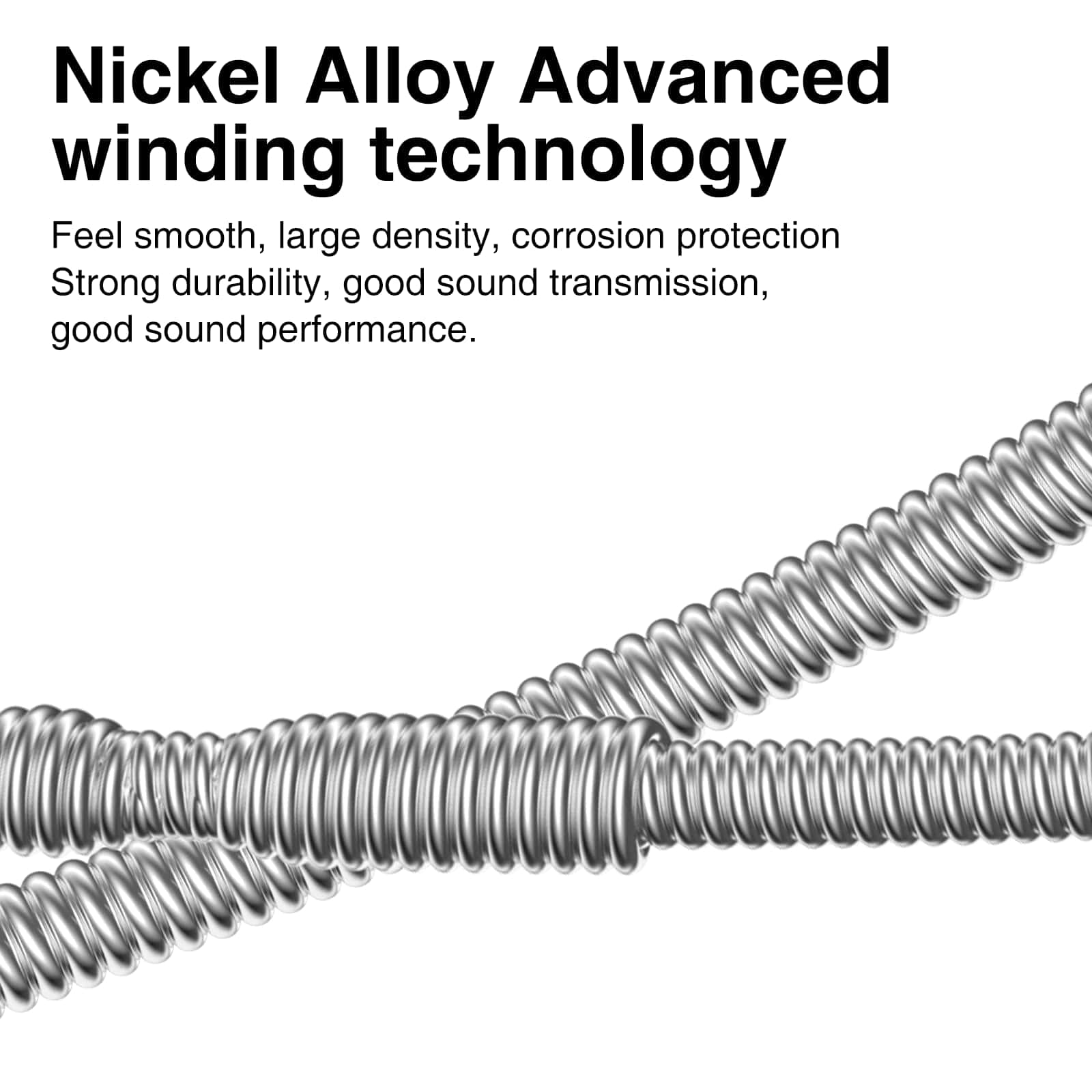 Cuerdas de Guitarra Eléctrica POGOLAB - Set de 6 Cuerdas - - Imagen 7