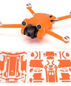 Calcomanías de piel WRAPGRADE compatibles -Naranja Neón