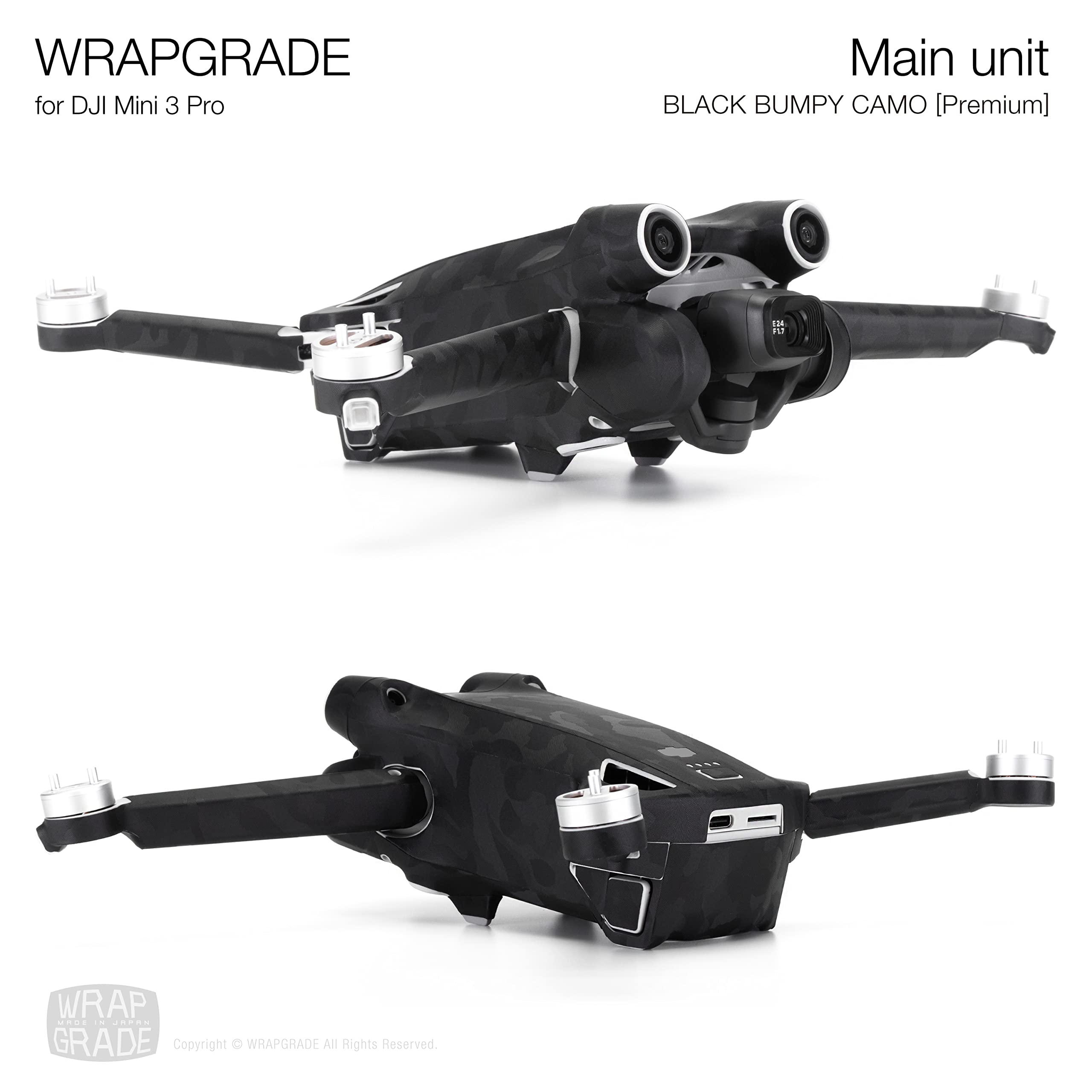 Calcomanías WRAPGRADE Compatible con DJI Mini 3 Pro | - Imagen 5