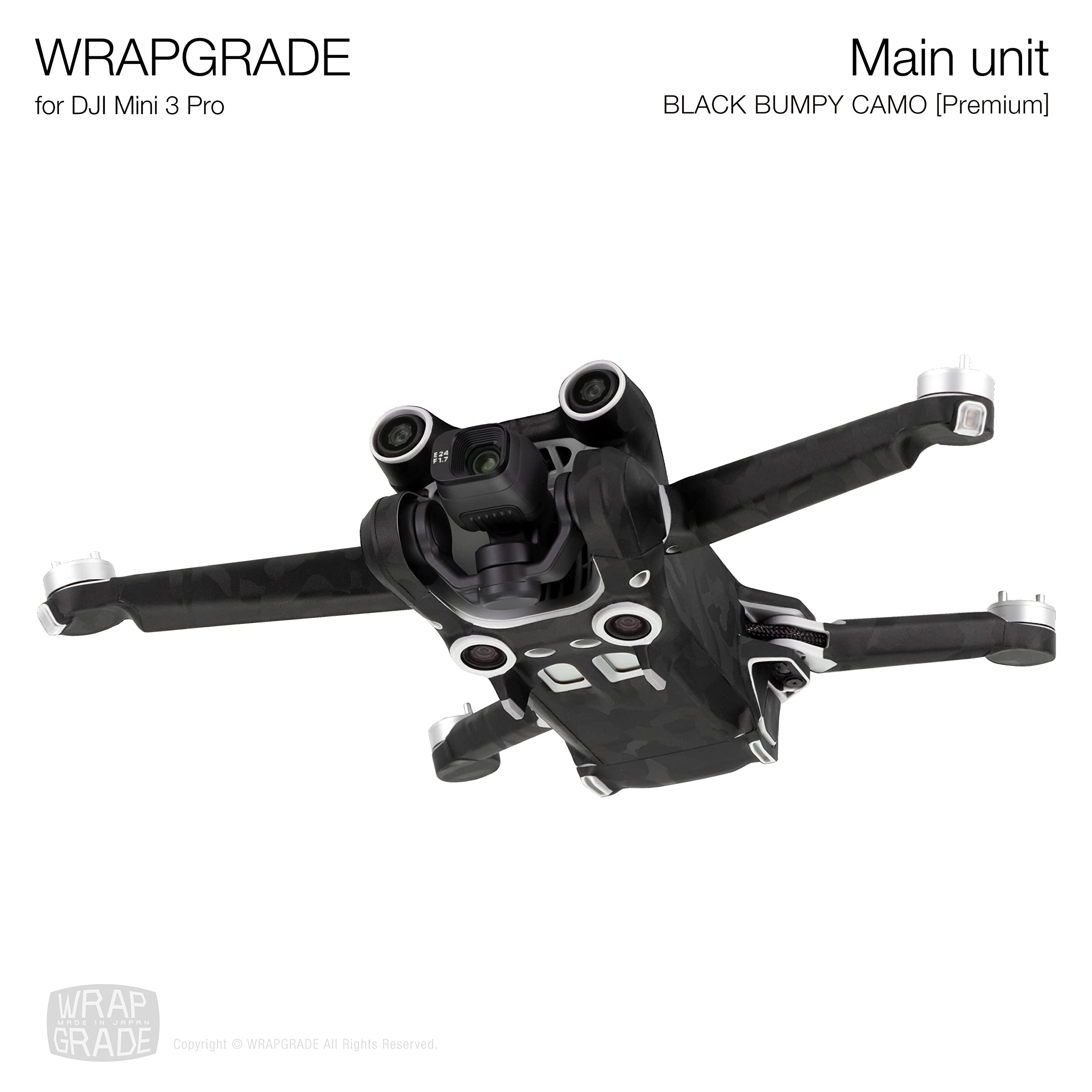 Calcomanías WRAPGRADE Compatible con DJI Mini 3 Pro | - Imagen 4