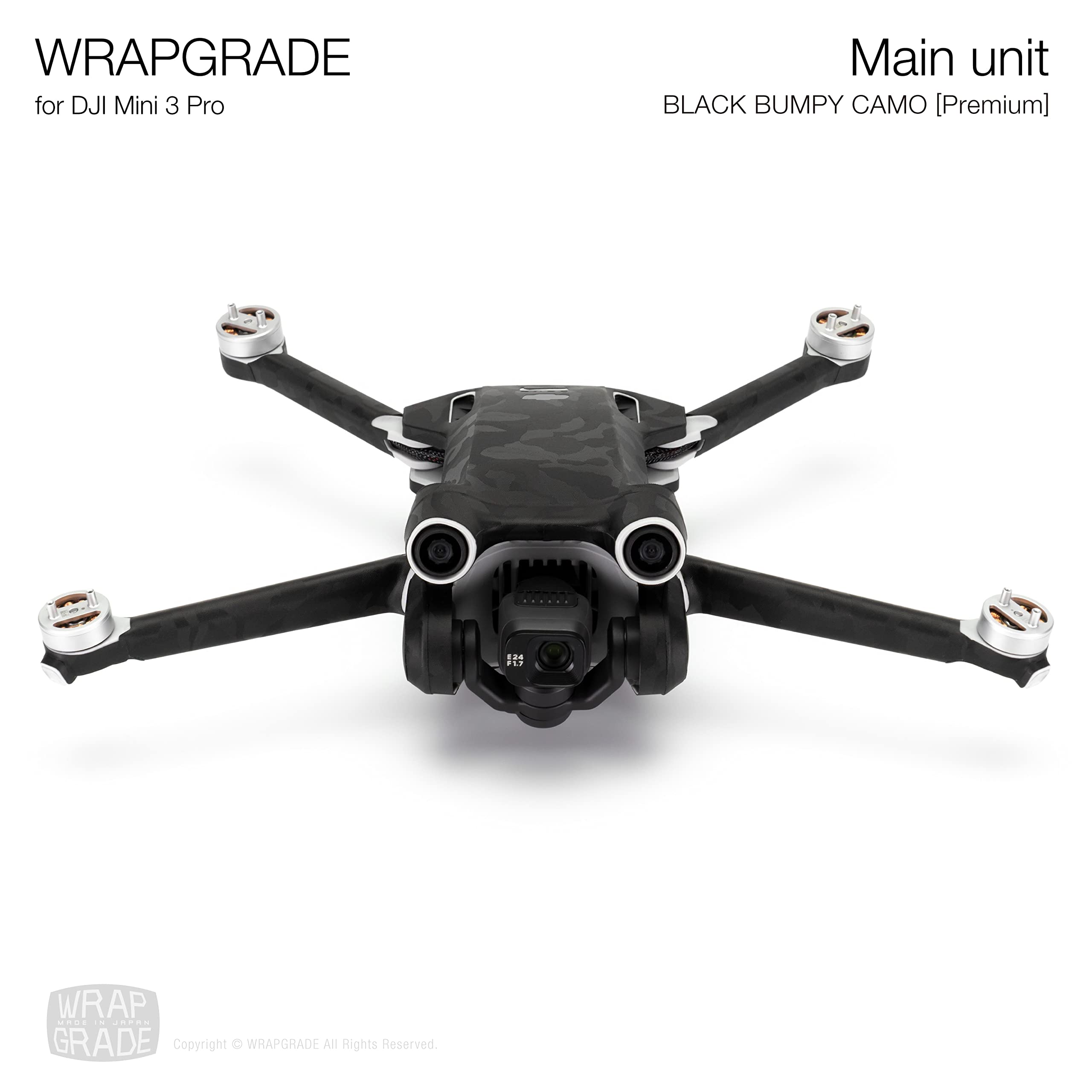 Calcomanías WRAPGRADE Compatible con DJI Mini 3 Pro | - Imagen 3