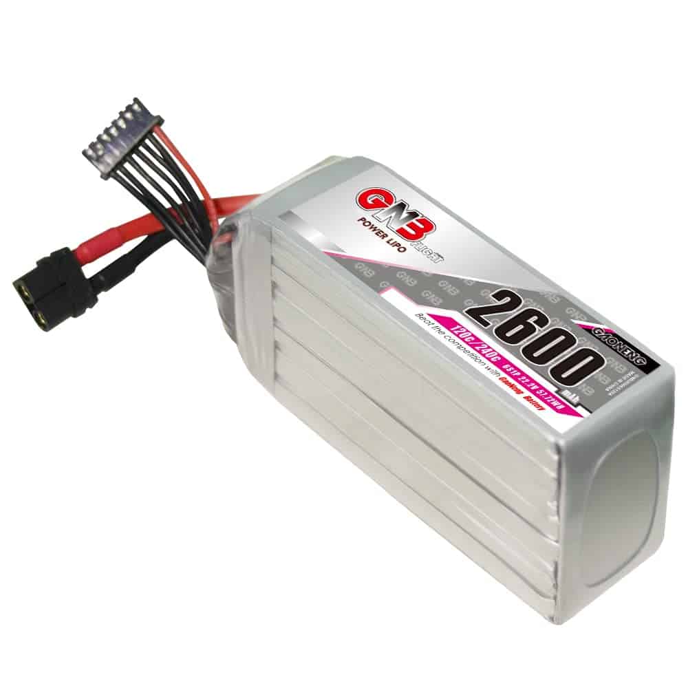 Batería LiPo GAONENG GNB 2600mAh 6S 22.2V 120C XT60 para