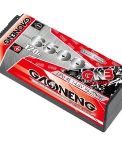 Batería de LiPo GAONENG GNB 4S 6500mAh 4S2P 14.8V 120C 5mm