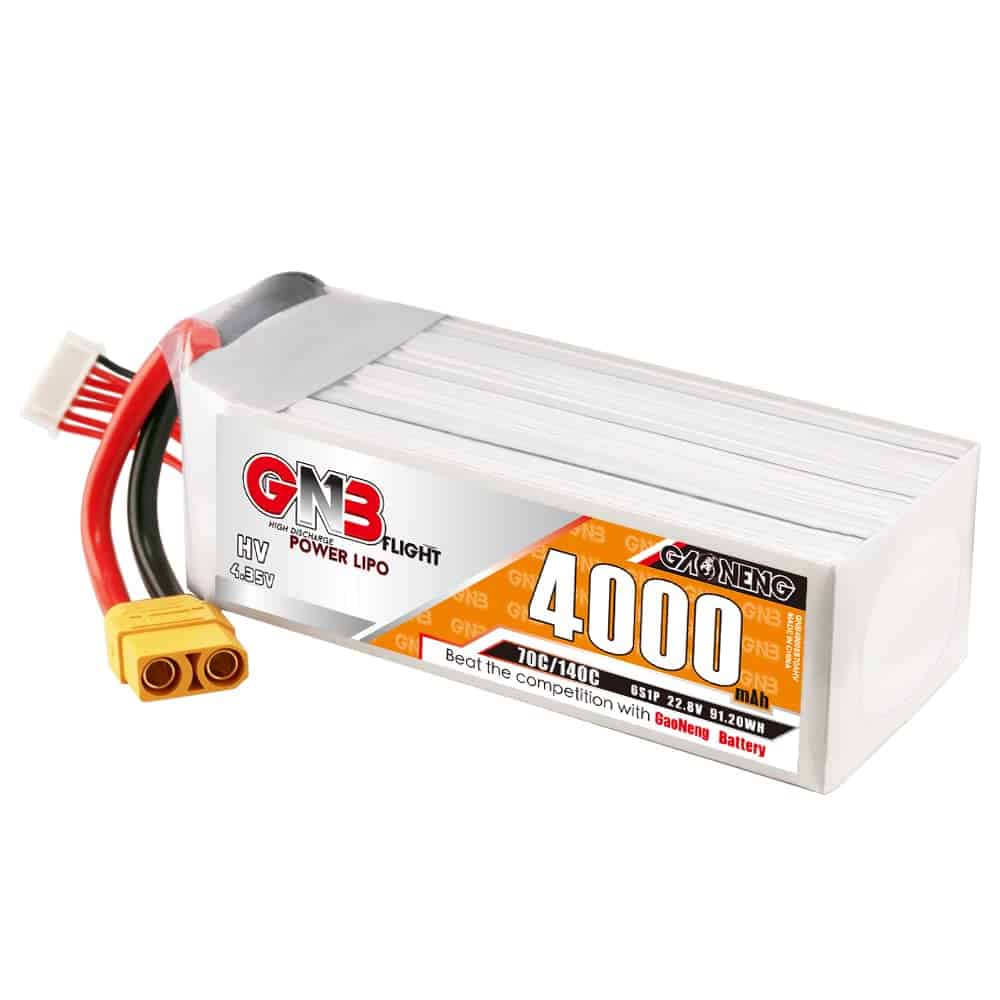 Batería LiPo LiHV 4000mAh 70C 140C 22.8V GAONENG GNB 6S