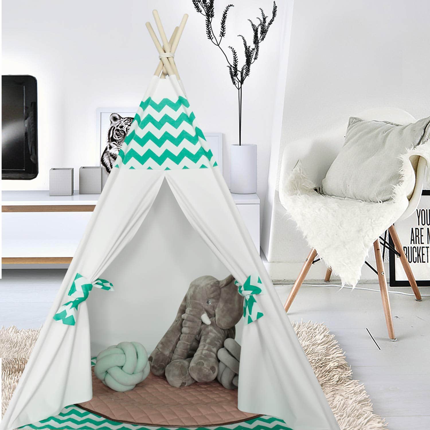 Tienda de campaña para niños Teepee para juegos en - Imagen 3