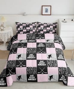 Juego de Edredón de Hockey sobre Hielo Completo Juego de