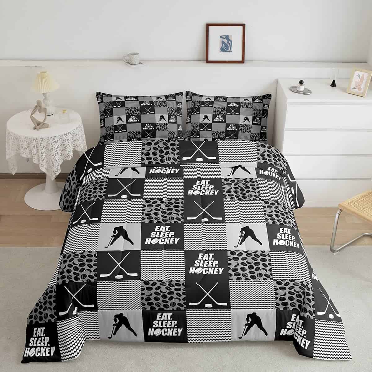 Juegos de Funda Nórdica de Hockey sobre Hielo para Niños