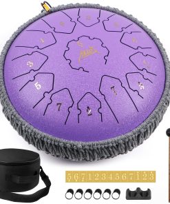 Tambor de Lengua de Acero 12 Pulgadas 13 Notas -