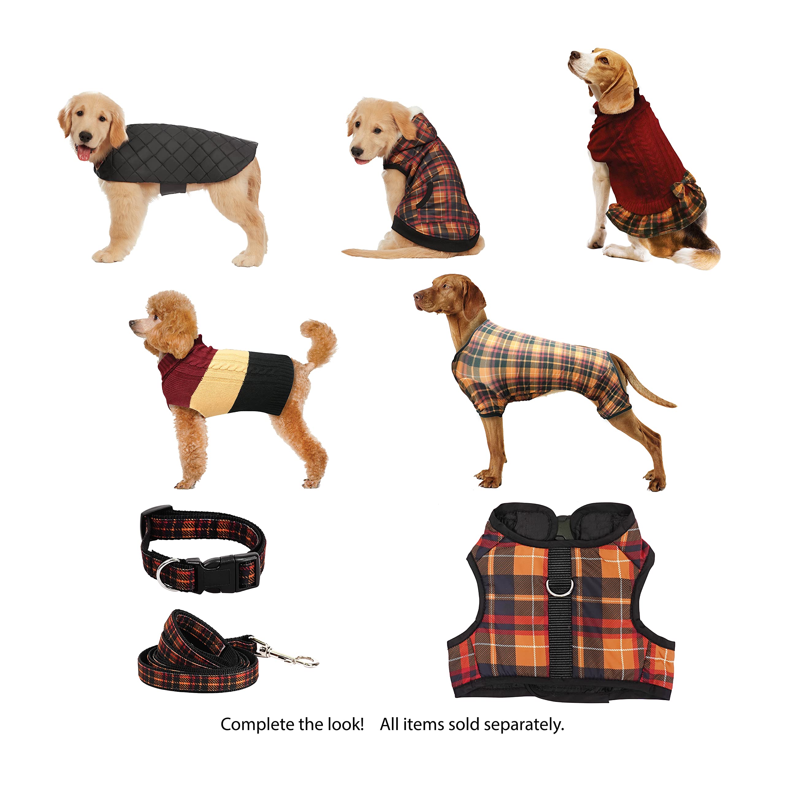 Chamarra para Perros Best Furry Friends, Cuadros Cider, - Imagen 9