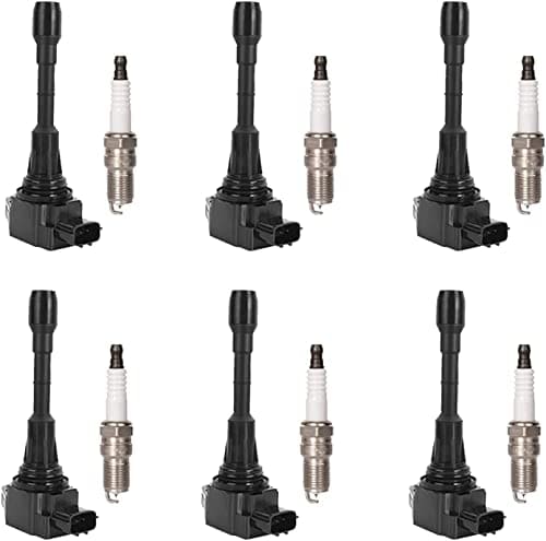 Conjunto de 6 Bobinas de Encendido UF550 & Bujías de Iridio