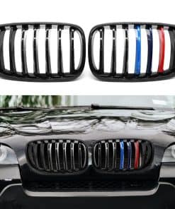 Parrilla Frontal Negra Brillante Compatible con X5 E70 X6