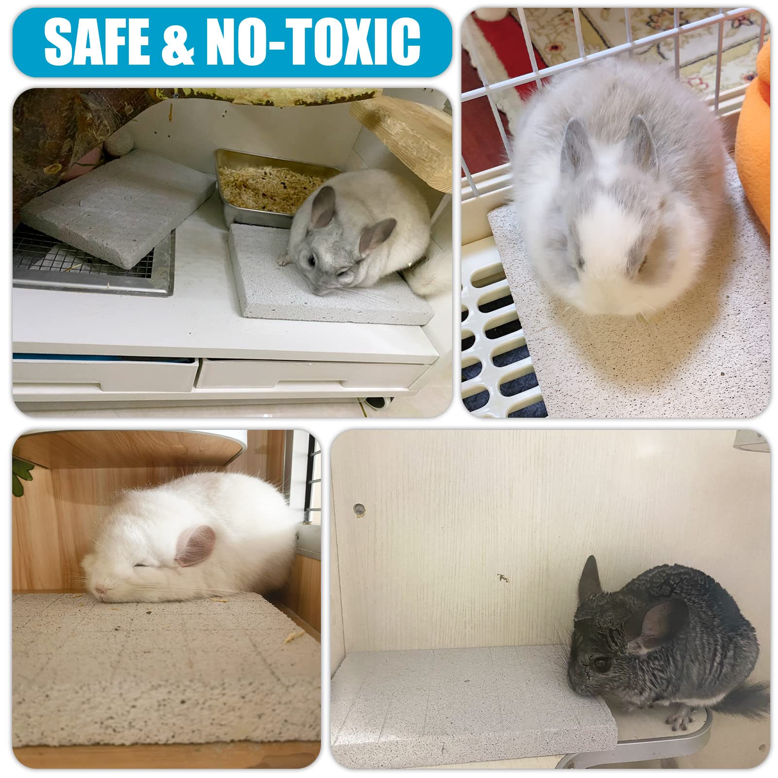 Tablero para rascar conejos VOCLS 2PC Bunny Scratch Board - Imagen 5