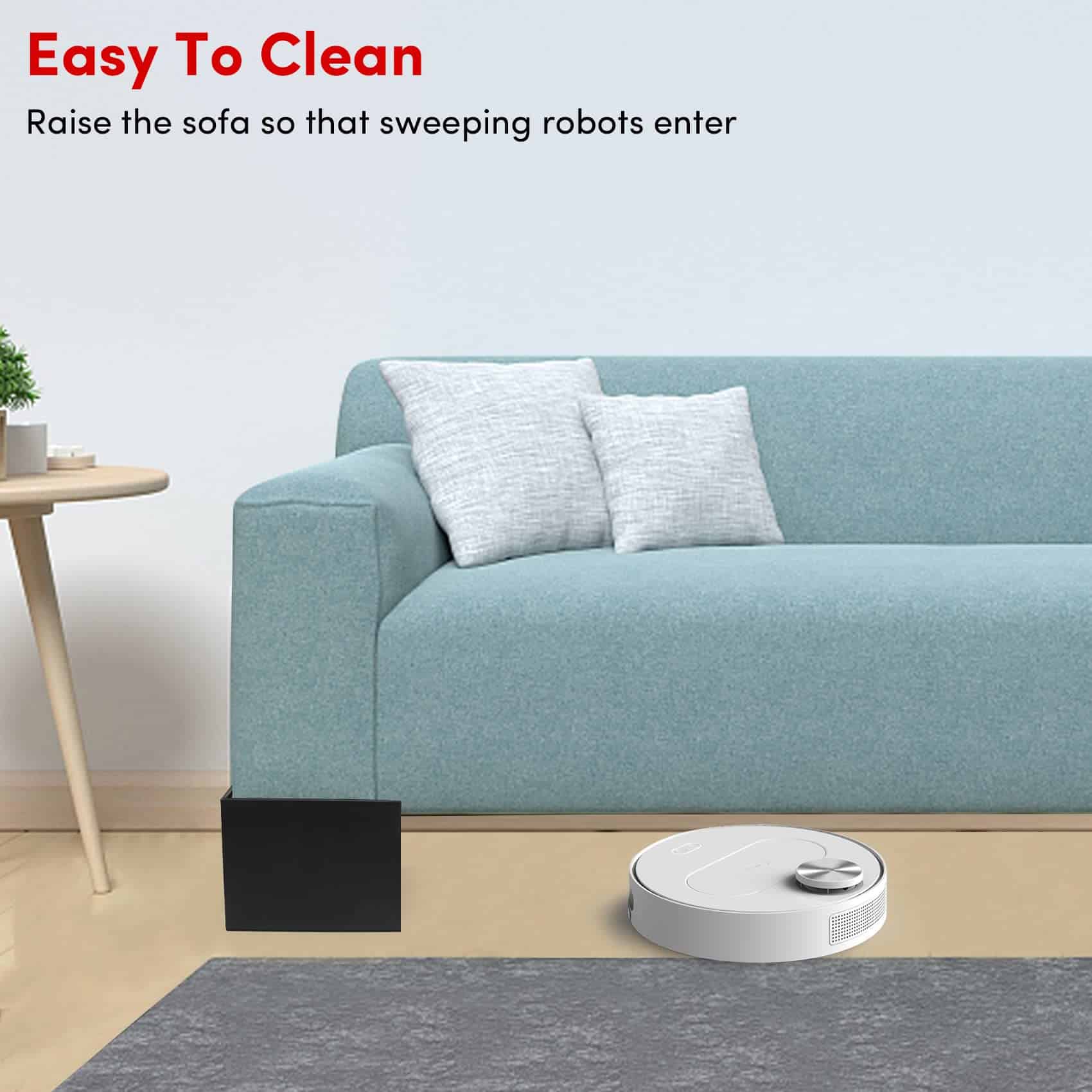 Risers para Cama de 5 Pulgadas de Alta Resistencia, Paquete - Imagen 4