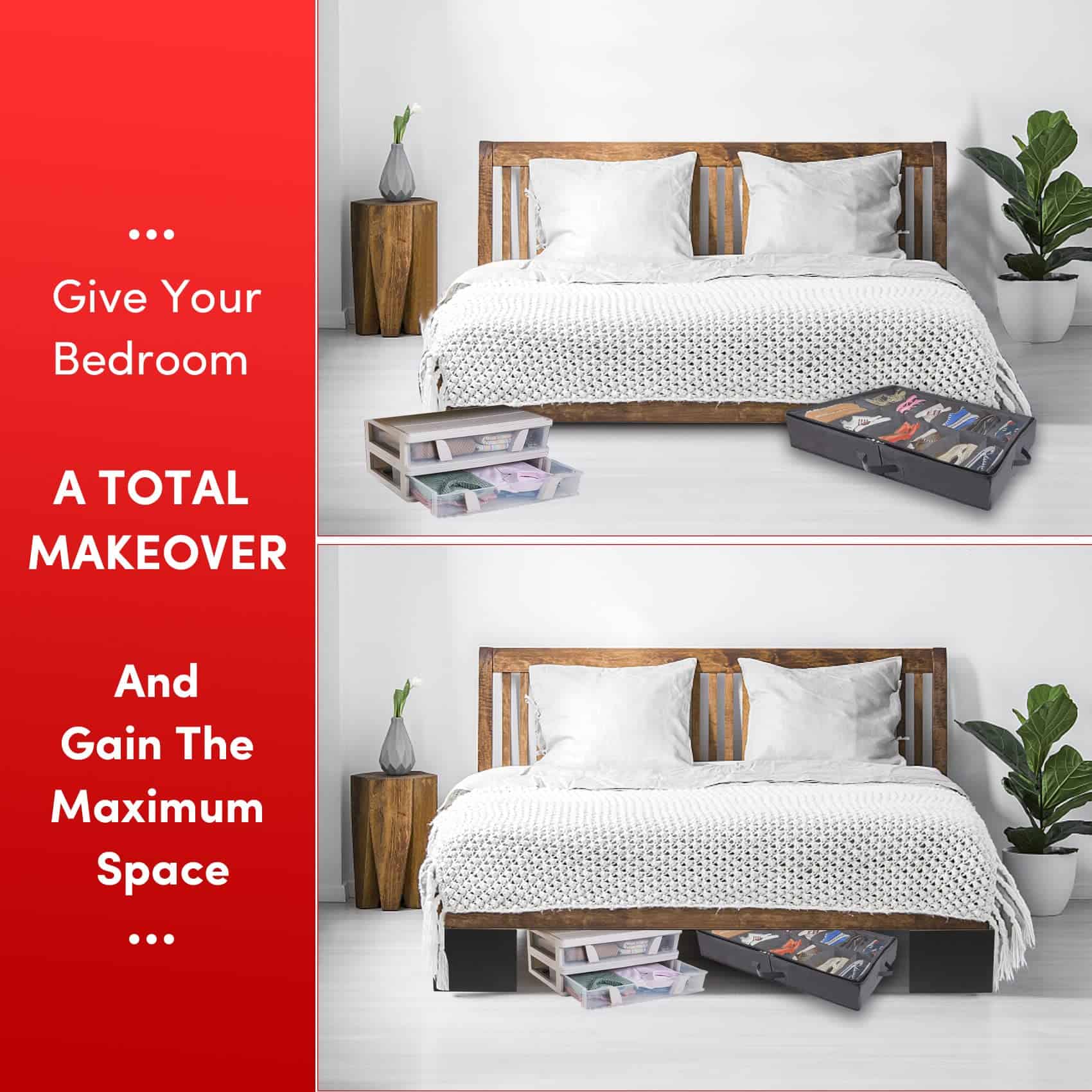 Risers para Cama de 5 Pulgadas de Alta Resistencia, Paquete - Imagen 5