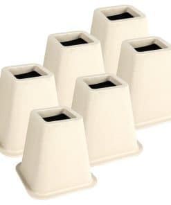 Dedu Elevadores de Cama de 6 Pulgadas de Alta Resistencia,