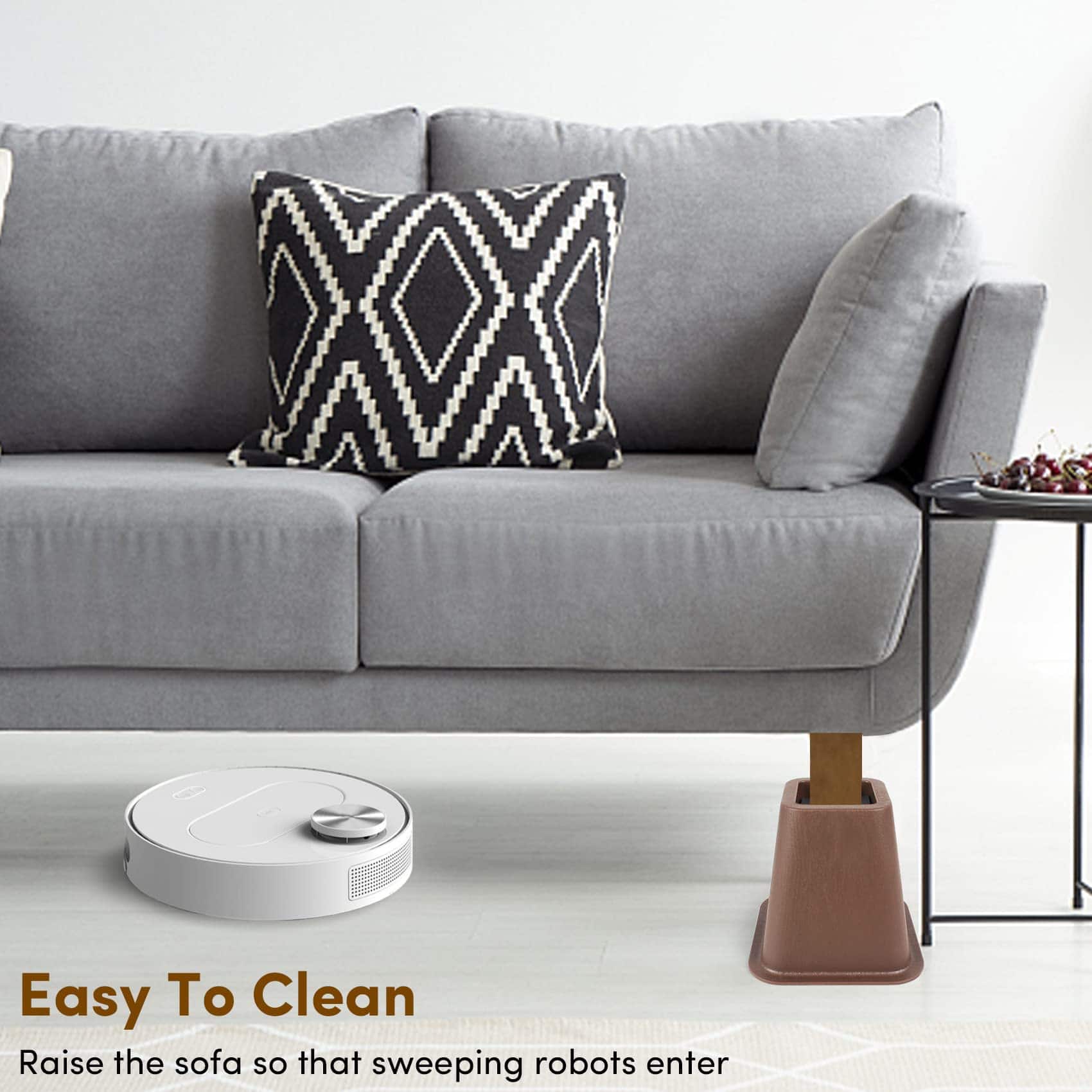 Elevadores para Cama 6 Pulgadas Paquete de 6, Elevadores de - Imagen 4