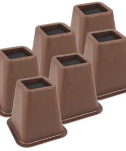 Elevadores para Cama 6 Pulgadas Paquete de 6, Elevadores de