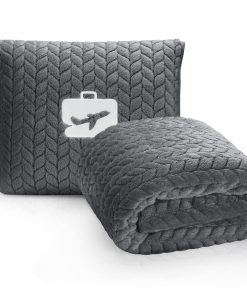 Manta Almohada de Viaje Premium EverSnug - Suave Manta de