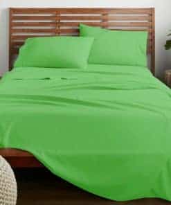 Juego de sábanas queen de American Home -Verde