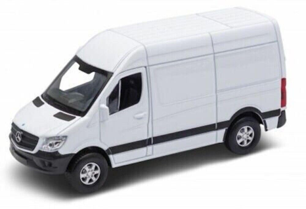 KiNSMART 2019 Mercedes-Benz Sprinter Cargo Van Blanco 1:48