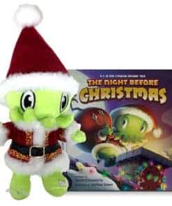 C is for Cthulhu The Night Before Christmas Santa Plush &