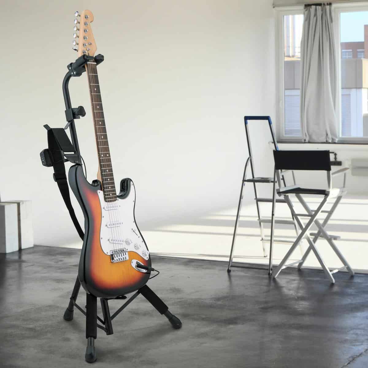 Soporte para guitarra individual Lumintrail Hercules GS414B - Imagen 5