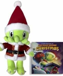 C is for Cthulhu The Night Before Christmas Santa Peluche y