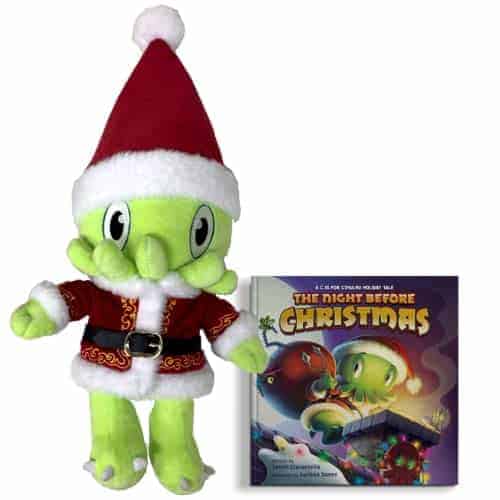 C is for Cthulhu The Night Before Christmas Santa Peluche y