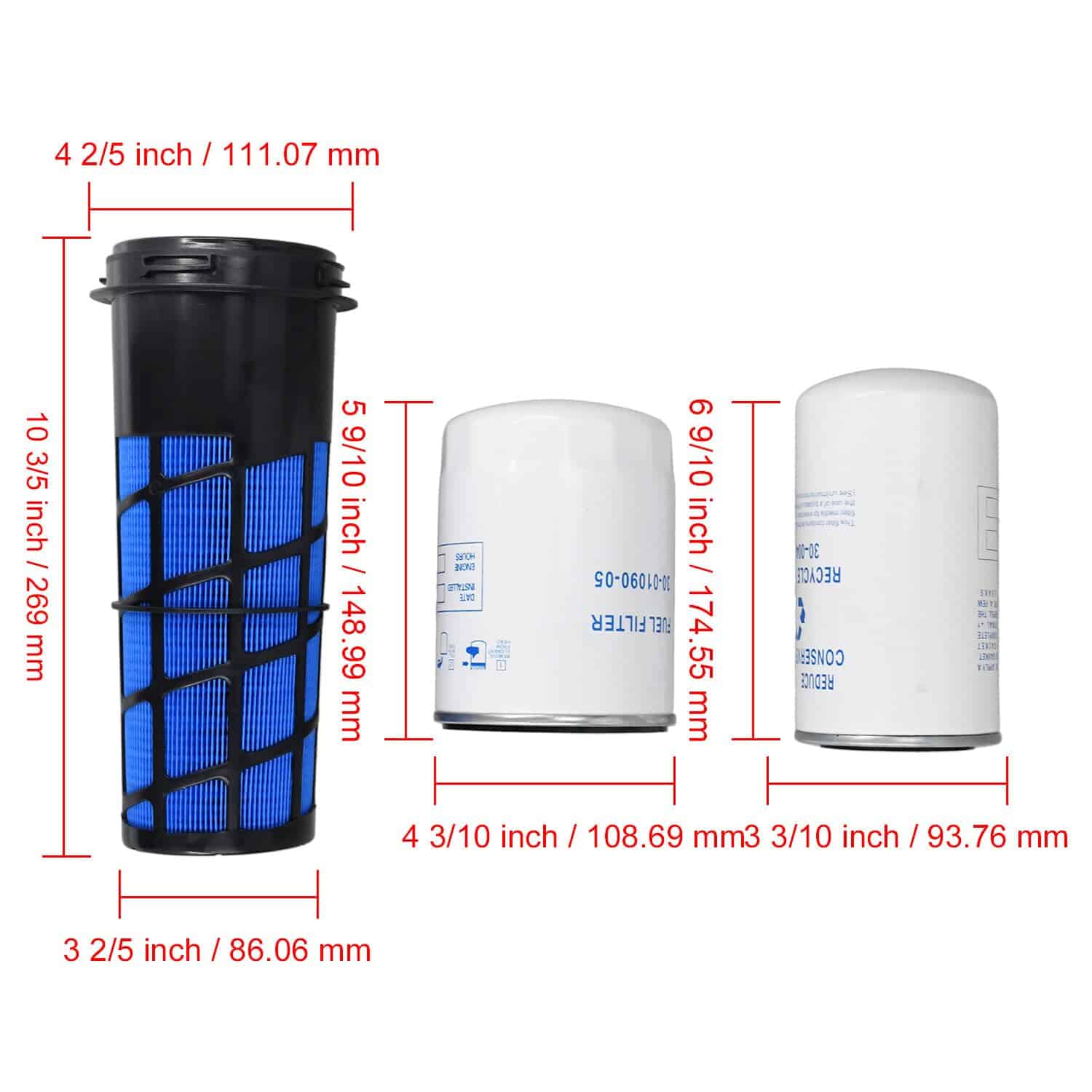 Kit de Mantenimiento de Filtros de Aire 30-00471-20 - Imagen 3