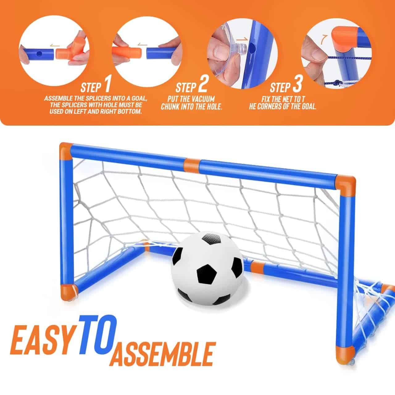 Set de Fútbol Hockey de Aire - Juego de 7 en 1 con Pelota - Imagen 4